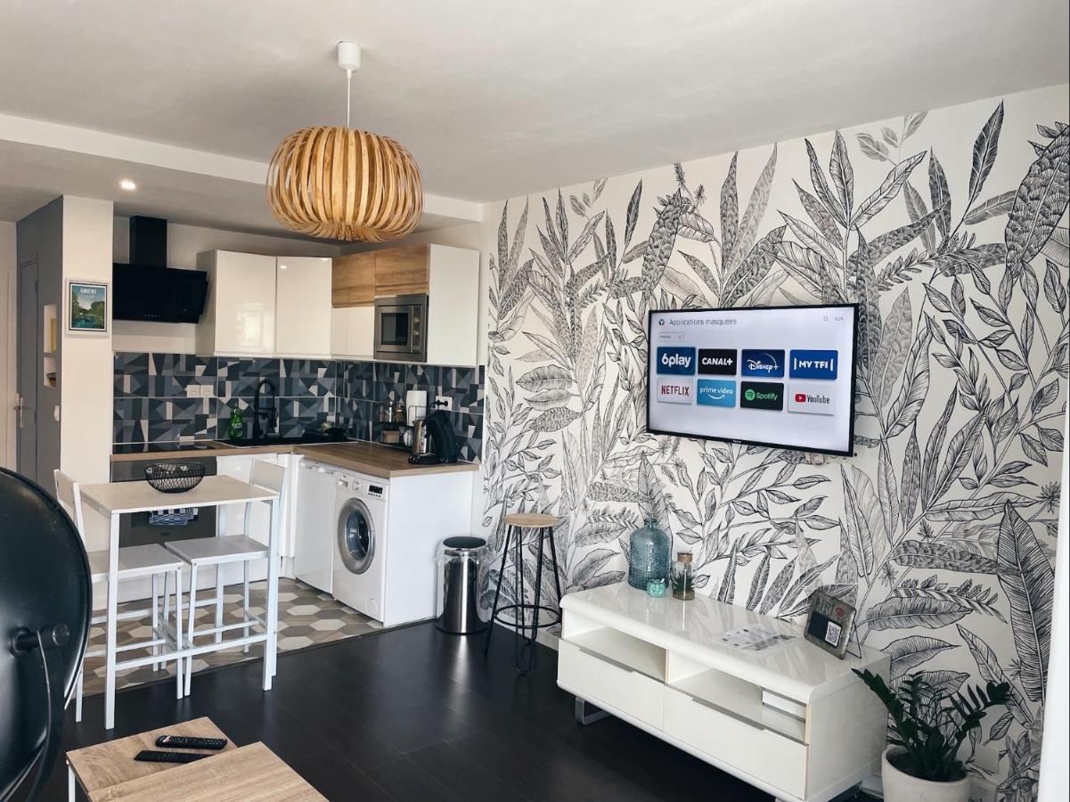 New: Appartement Tout Confort + Parking Gratuit Amiens Exteriér fotografie