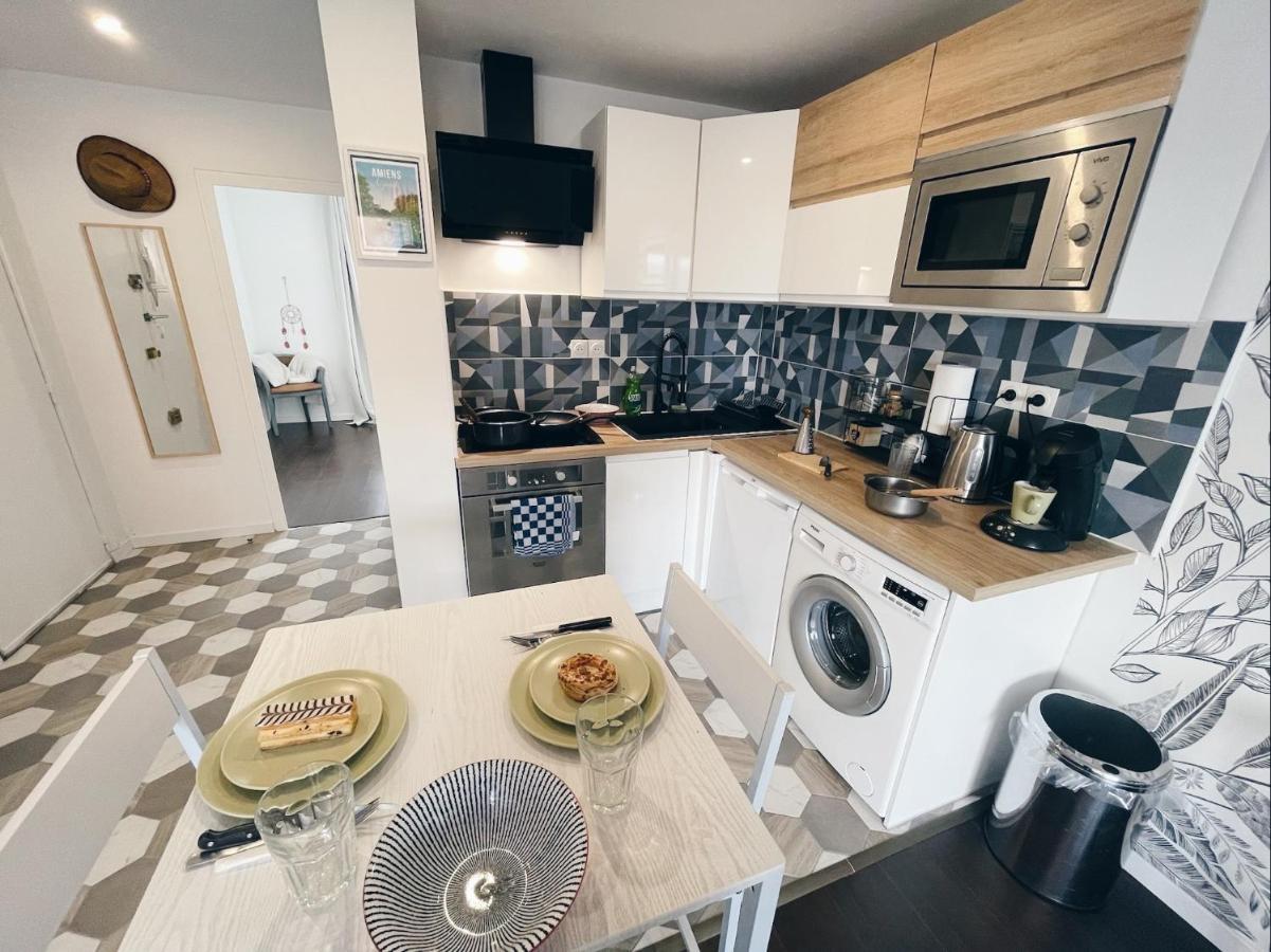 New: Appartement Tout Confort + Parking Gratuit Amiens Exteriér fotografie
